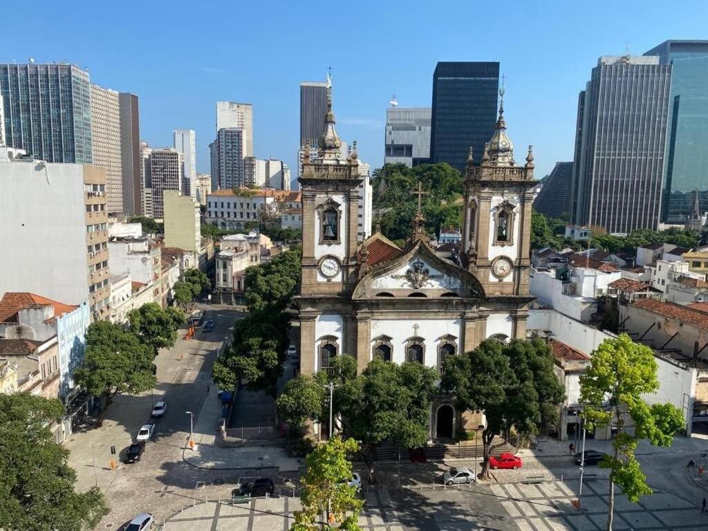 Ferienwohnung Centro Historico: Vista Praca Igreja E Cristo Novo Rio de Janeiro Exterior foto